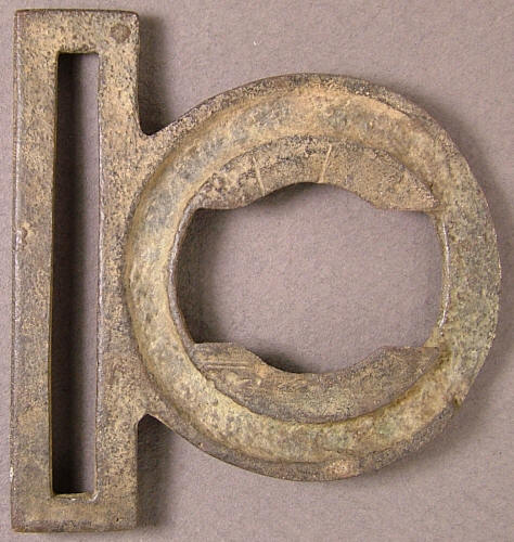 Fakes, CS two part buckle, artillery style, Confederate plates 066 to 067